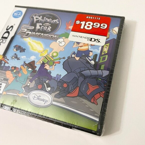 Phineas and Ferb Across the 2nd Dimension Nintendo DS Disney Video Game - Picture 3 of 15